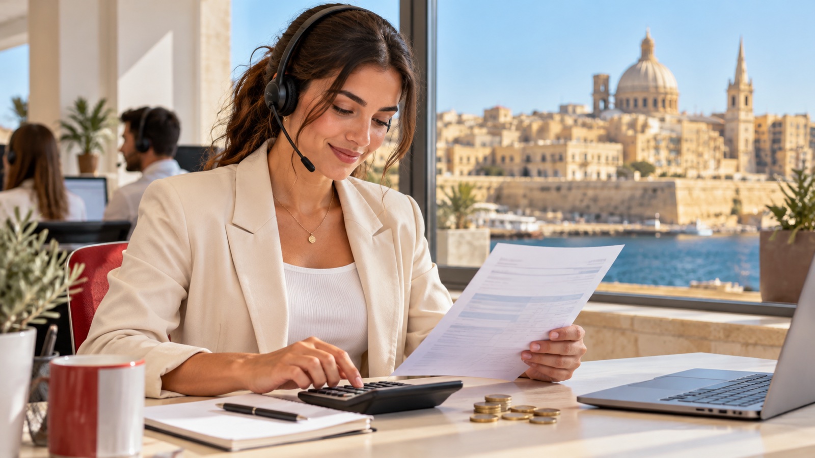 Call centre salary in Malta 2026