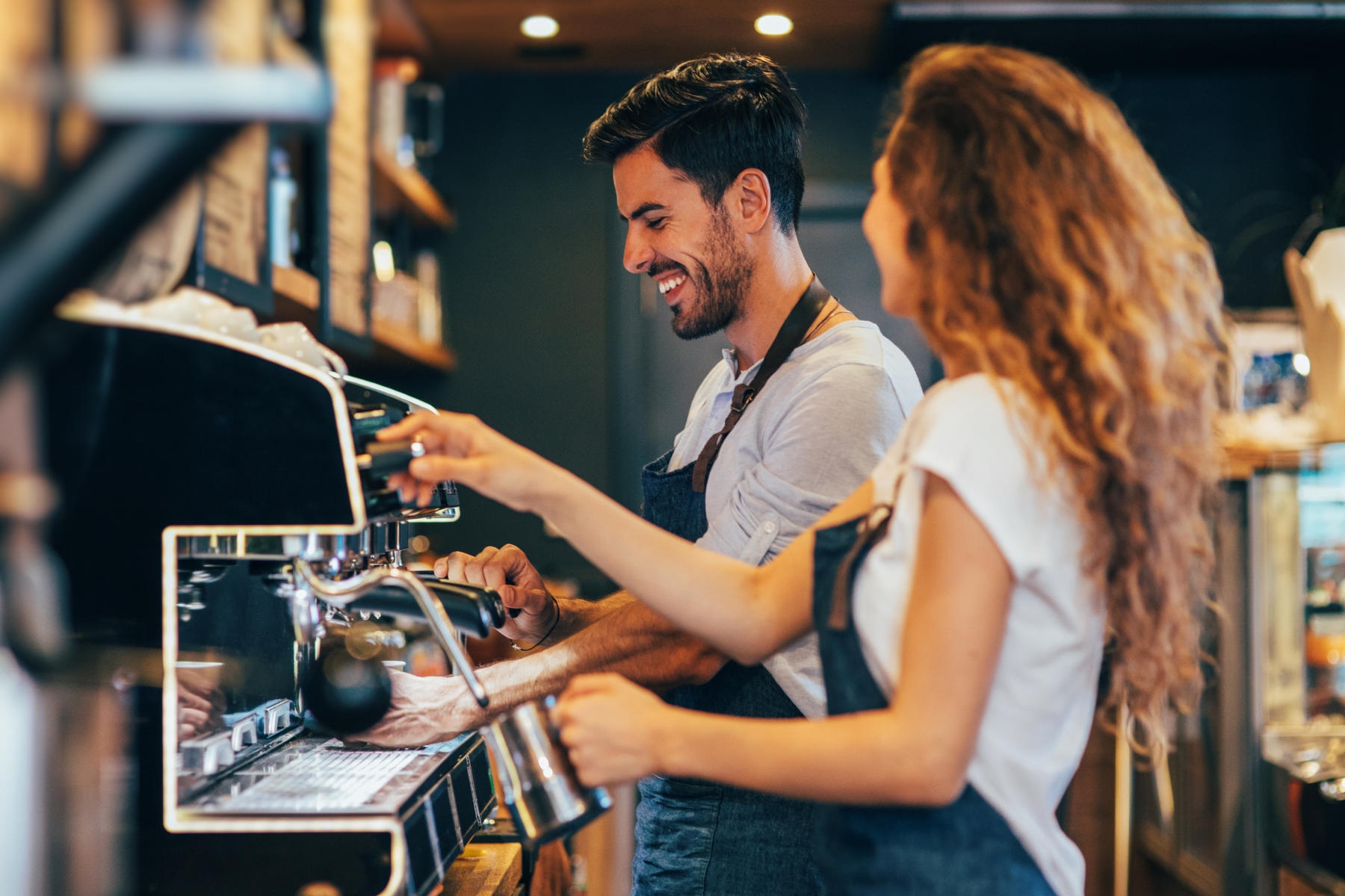 International student working part-time in Malta.